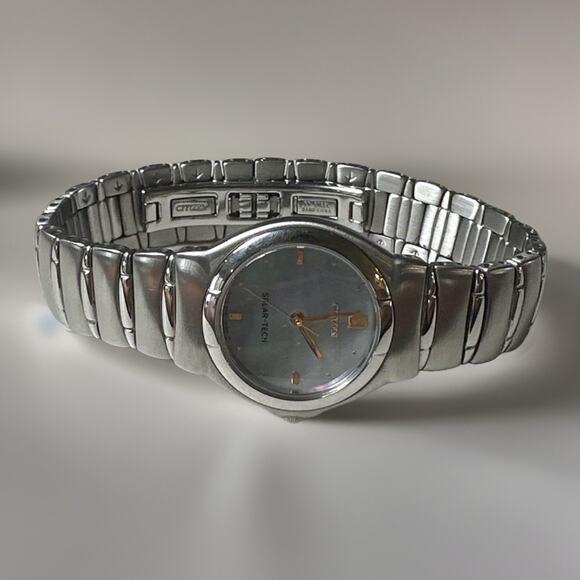 Citizen Mother of Pearl Dial Silver-tone Women's Watch - Picture 13 of 14